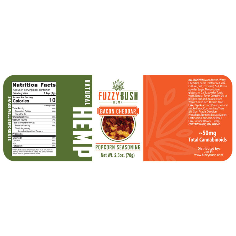 HEMP Bacon Cheddar