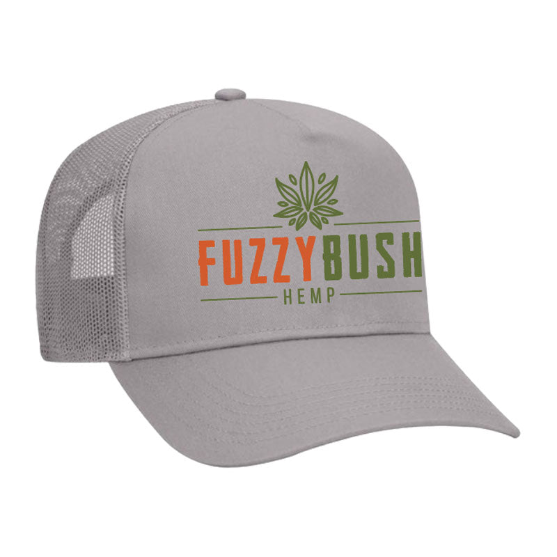 Fuzzy Bush Snap Back Hat (Grey)